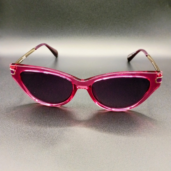 Max & Co. Fuchsia Sunglasses with Red Case - Picture 2 of 3